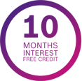 10 months interest free